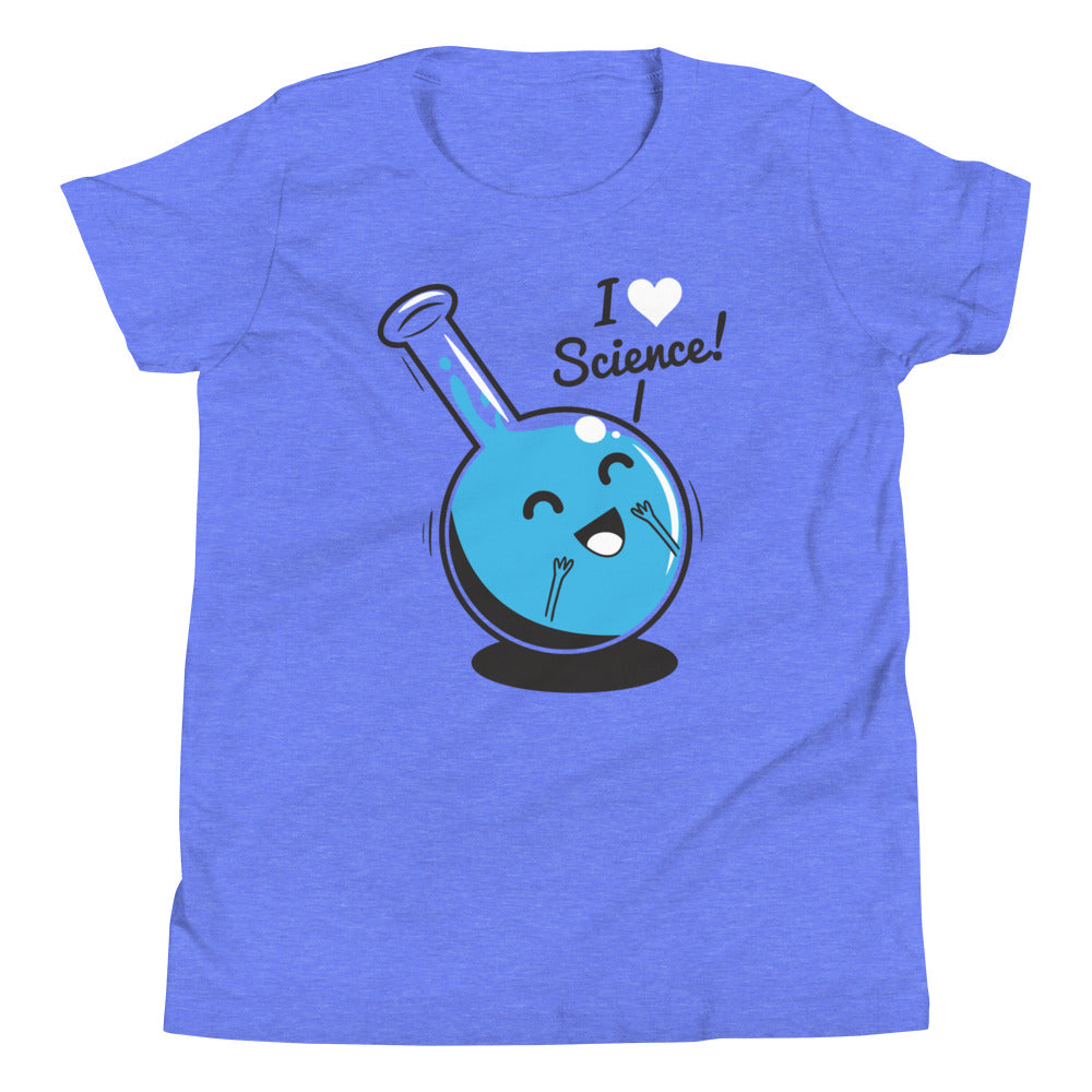 I Heart Science Kid's Youth Tee product image 4