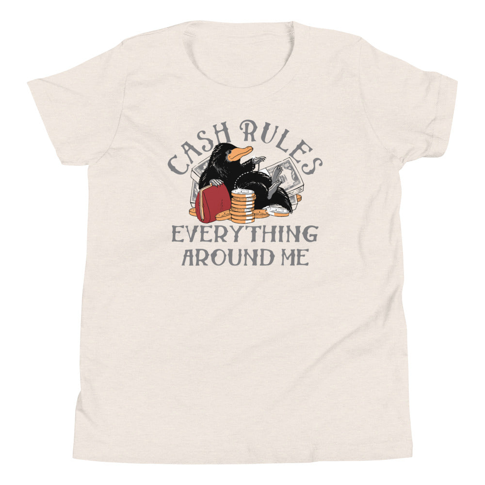 Cash Rules Everything Around Me Kid's Youth Tee product image 2