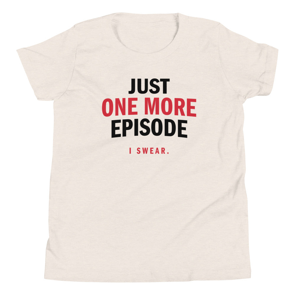 Just One More Episode Kid's Youth Tee product image 3