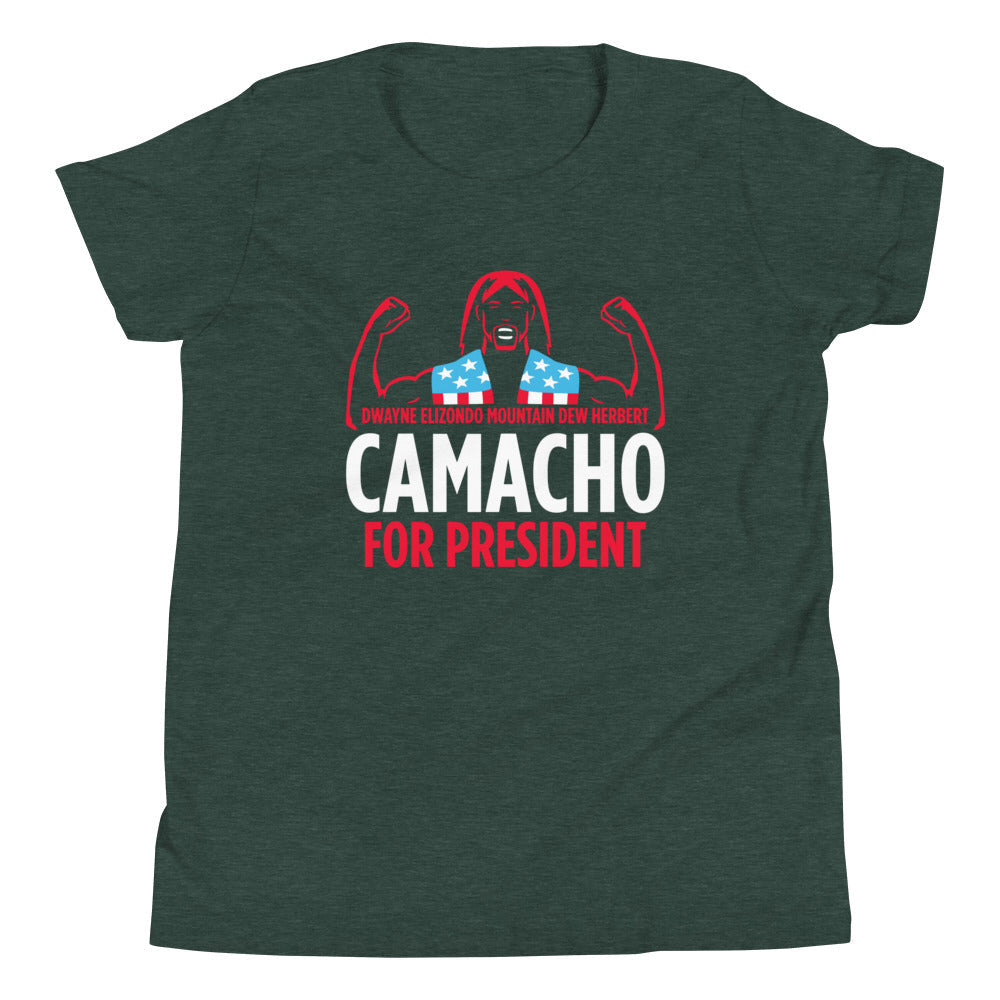 Camacho For President Kid's Youth Tee product image 4