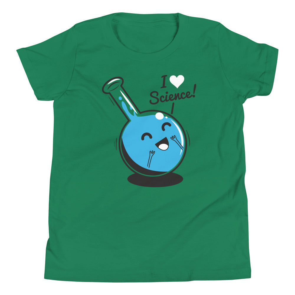 I Heart Science Kid's Youth Tee product image 1