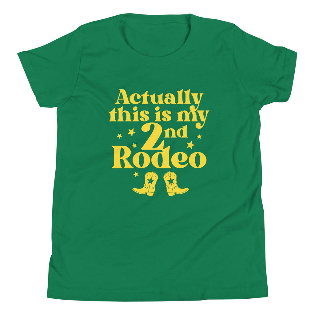 Actually This Is My 2nd Rodeo Kid's Youth Tee product image 7