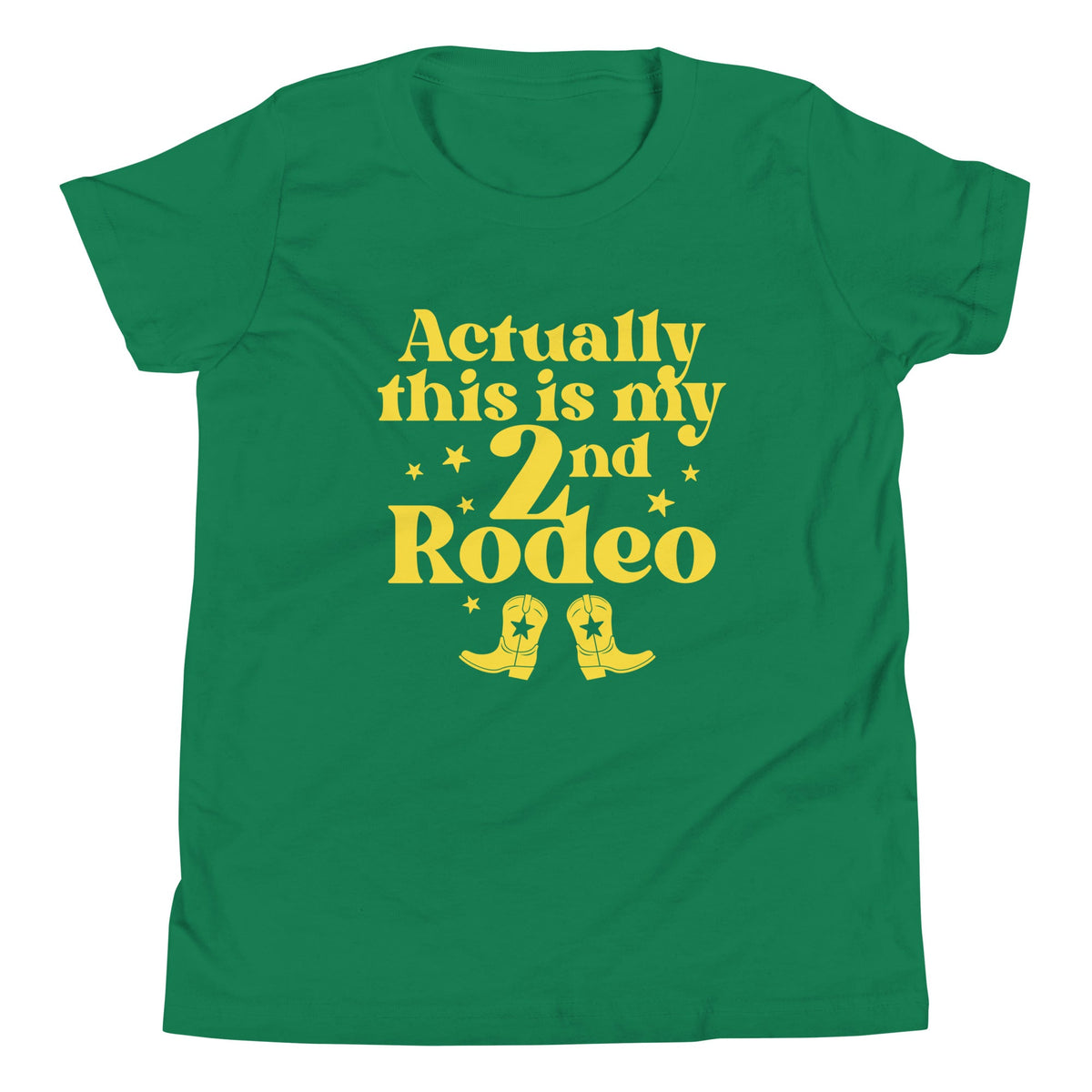 Actually This Is My 2nd Rodeo Kid's Youth Tee product image 7