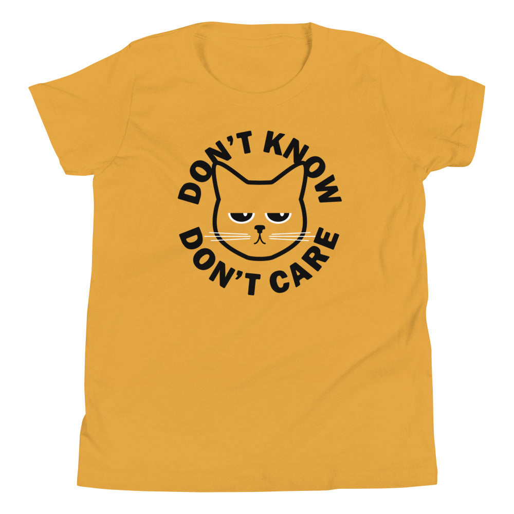 Don't Know Care Kid's Youth Tee product image 5