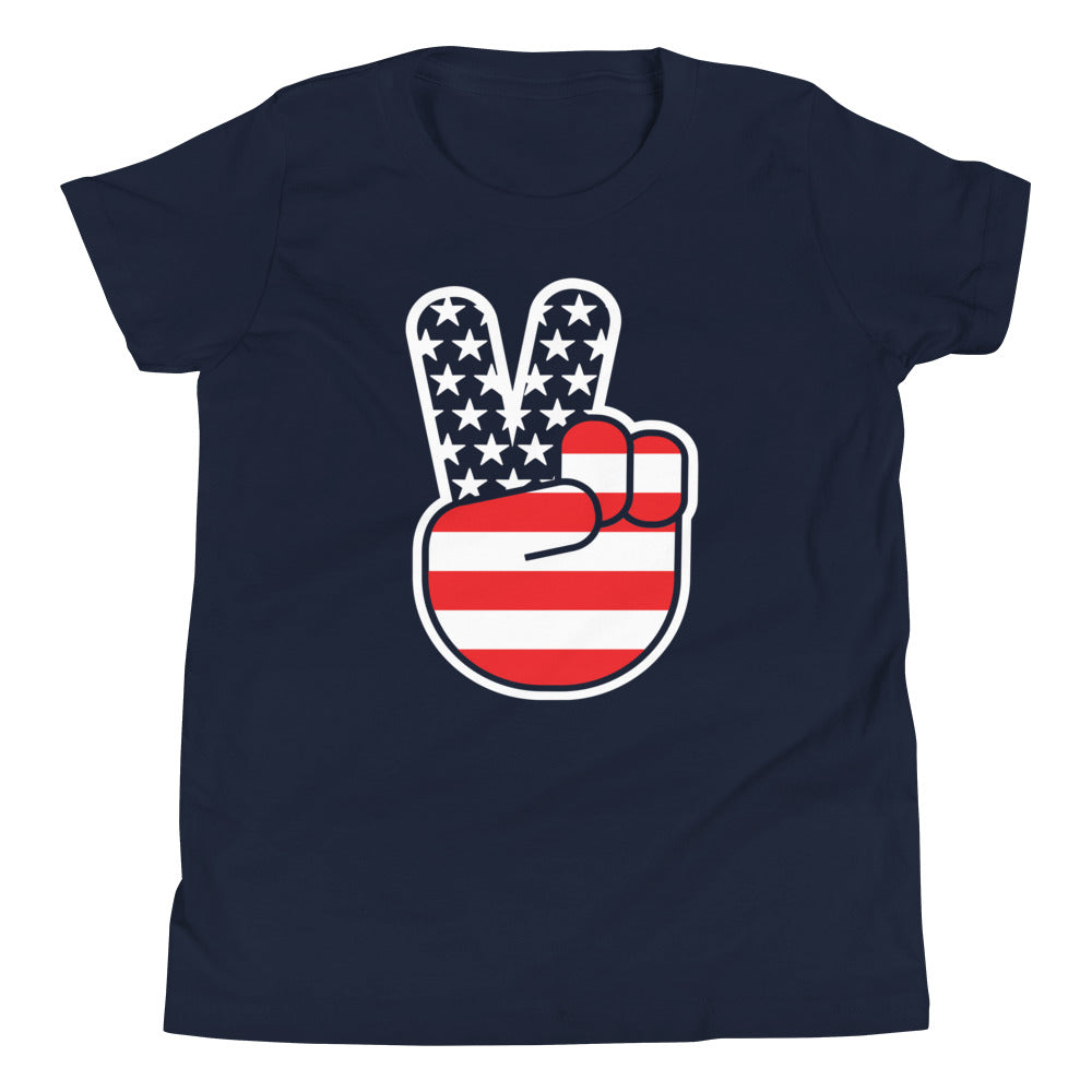 USA Peace Kid's Youth Tee product image 3