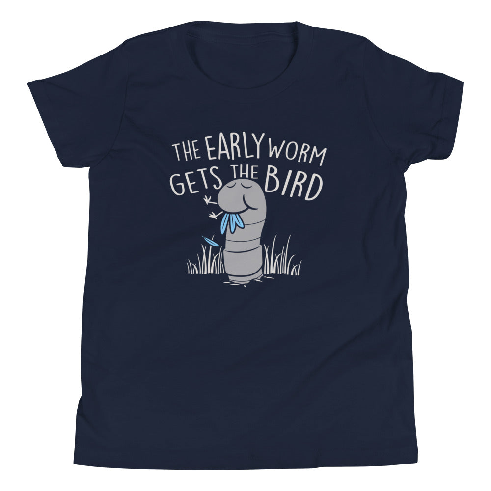 The Early Worm Gets Bird Kid's Youth Tee product image 1