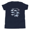 Sharks Of The World Kid's Youth Tee product image 1