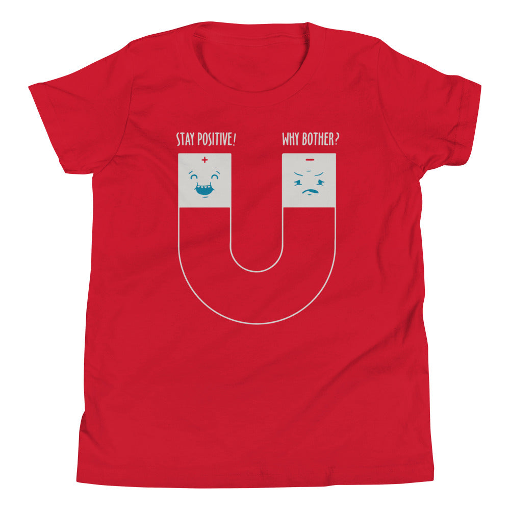Stay Positive Kid's Youth Tee product image 1