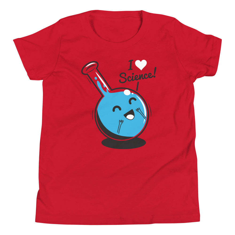 I Heart Science Kid's Youth Tee product image 2
