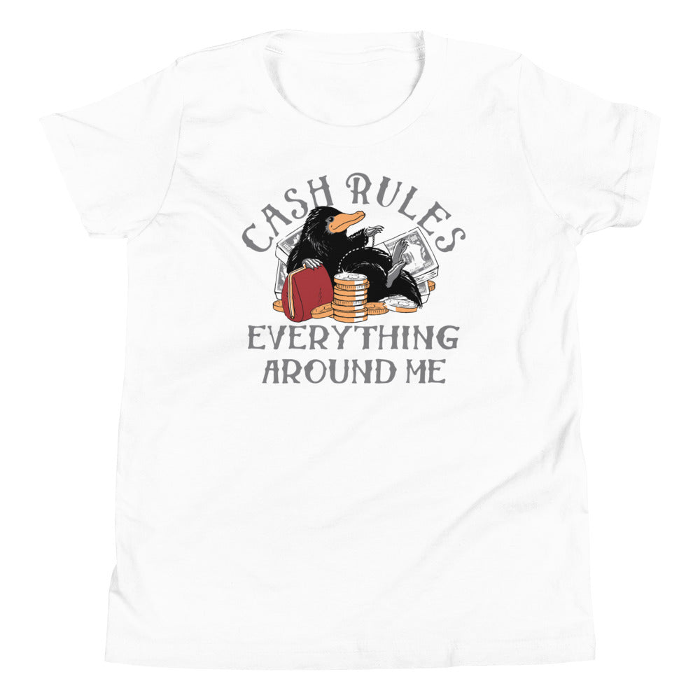 Cash Rules Everything Around Me Kid's Youth Tee product image 1
