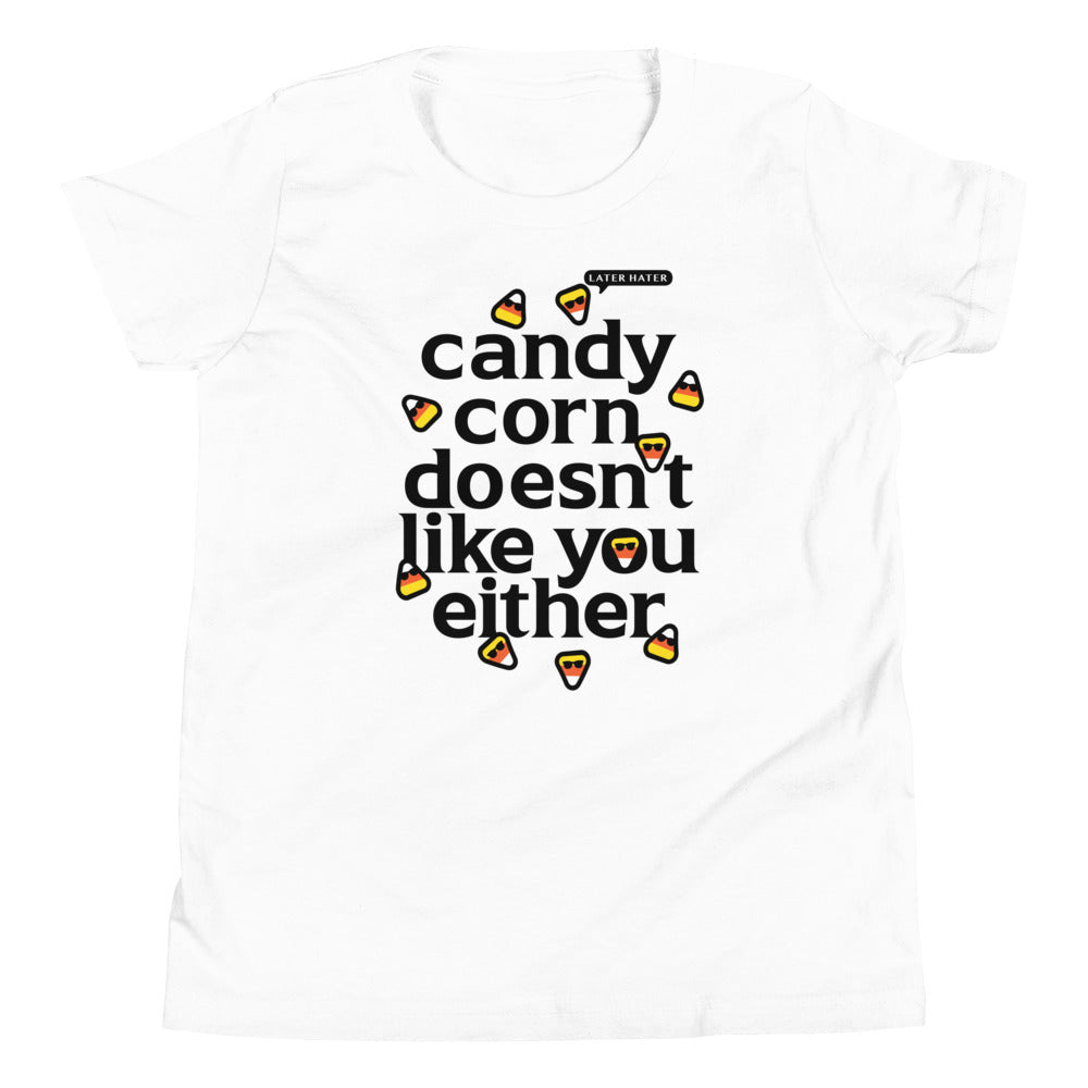 Candy Corn Doesn't Like You Either Kid's Youth Tee product image 7