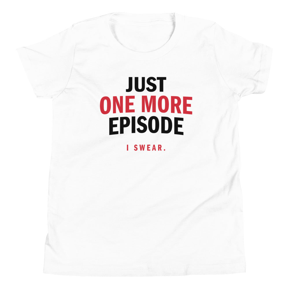 Just One More Episode Kid's Youth Tee product image 4